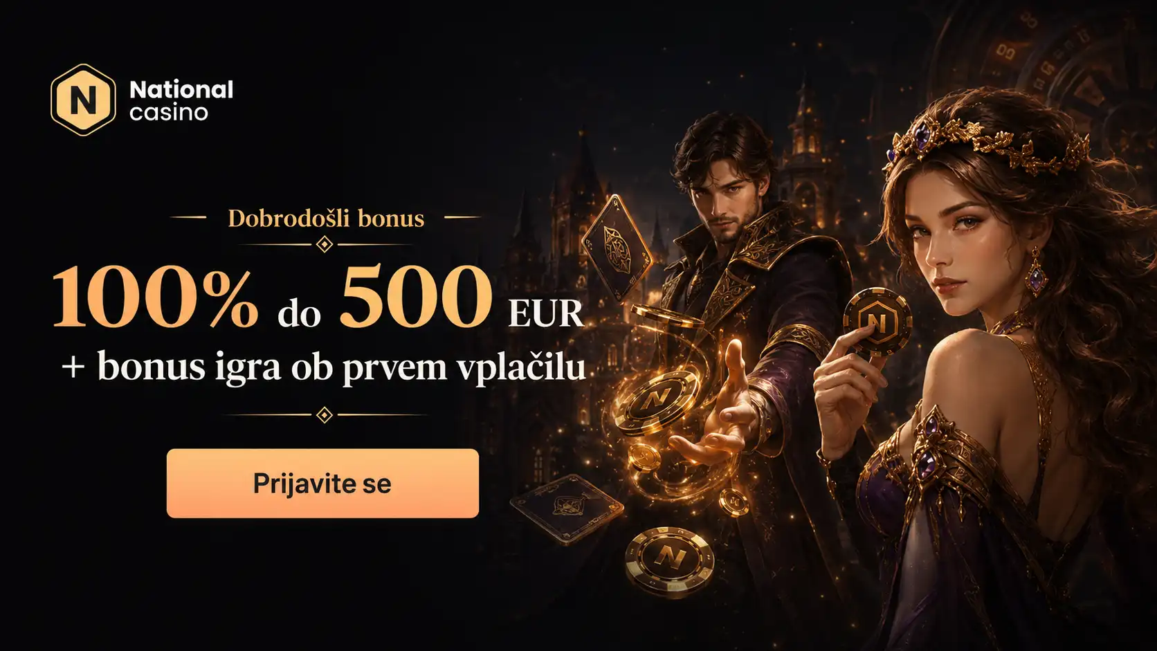 National Casino Bonus Code